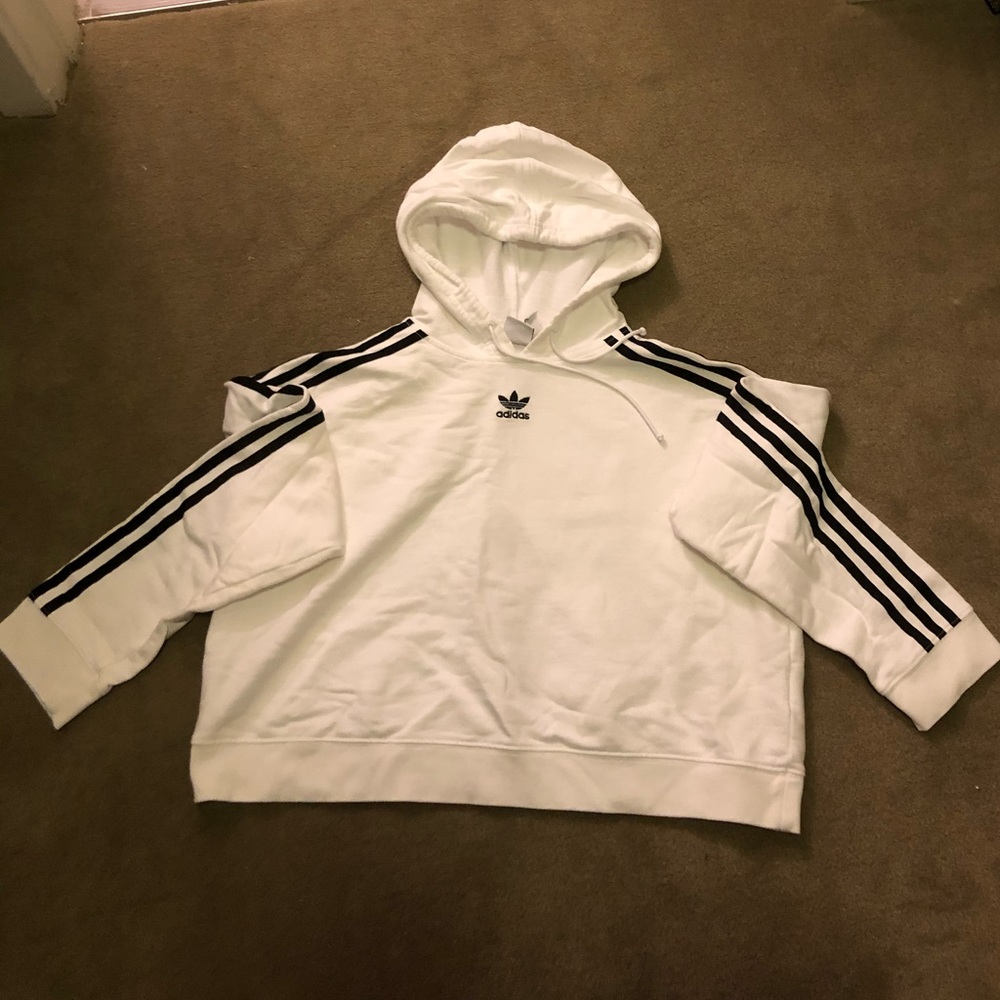 Adidas cropped hoodie